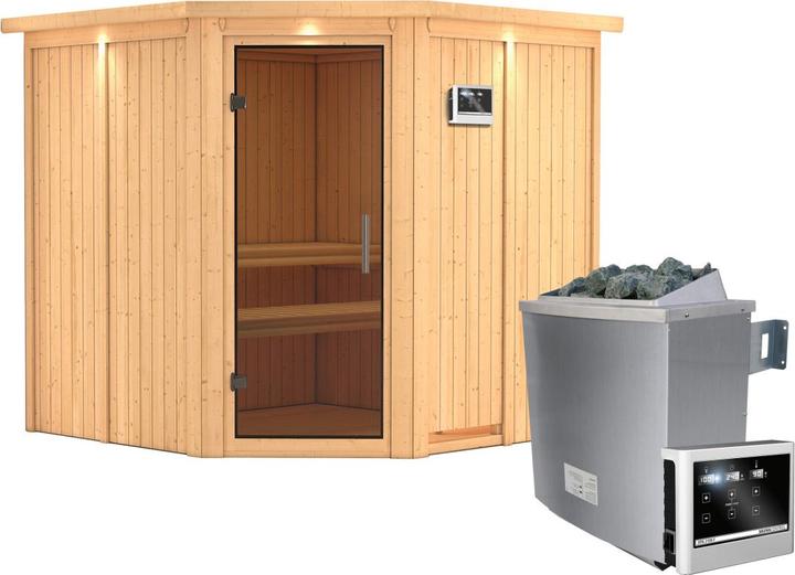 Produktbild Karibu Jarin mit Dachkranz (9 KW externe Steuerung)