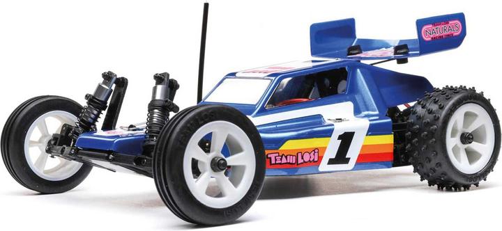Immagine prodotto Losi mini jrx2 2wd buggy spazzolato rtr 1/16 blu (RTR pronto all'uso)