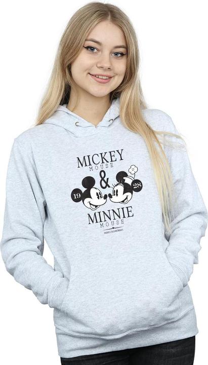 Actual product image Disney Womens/Ladies Mickey And Minnie Mouse Mousecrush Mondays Hoodie (XL)