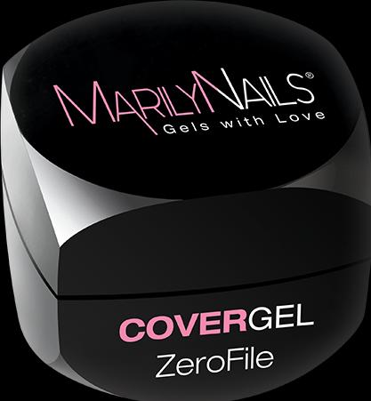 Produktbild Marily Nails ZERO FILE - COVERGEL 13ml (Covergel, Gel-Effekt Nagellack)