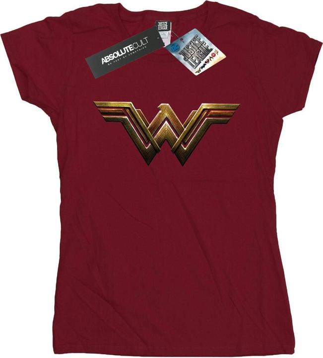 Actual product image Wonder Woman Womens/Ladies Logo Cotton T-Shirt (XL)