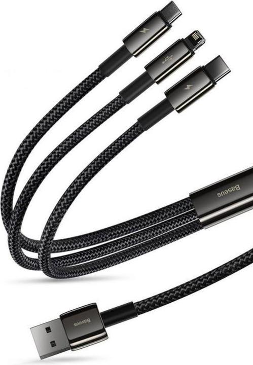 Produktbild Baseus USB A – USB C, Lightning, USB Micro B (1.50 m, USB 2.0)