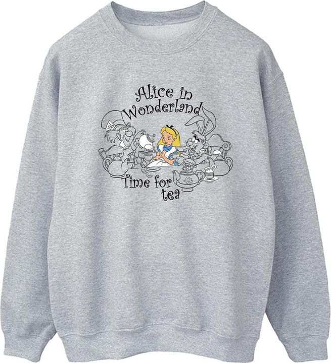 Disney Alice im Wunderland Zeit Tee Sweatshirt