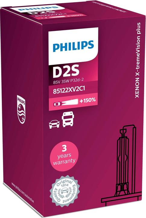 Actual product image Philips Xenon X-tremeVision (D2S)