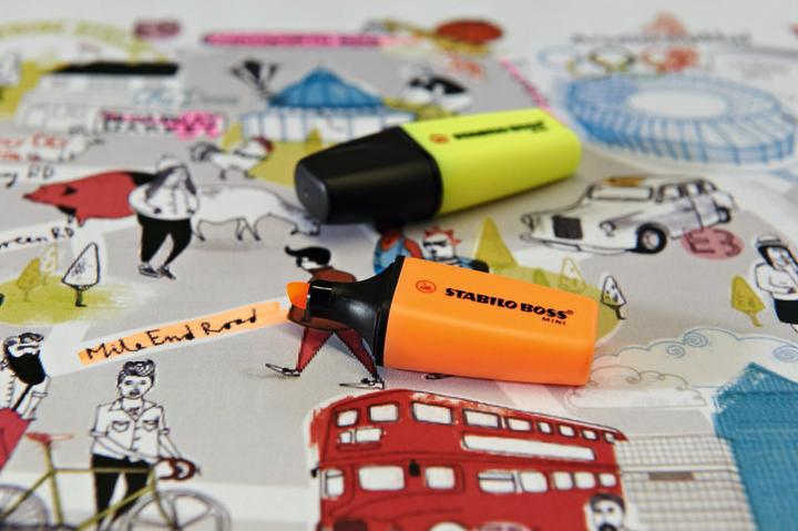 Produktbild STABILO Mini (Orange, Gelb, Grün, Blau, 2 mm, 4 x)