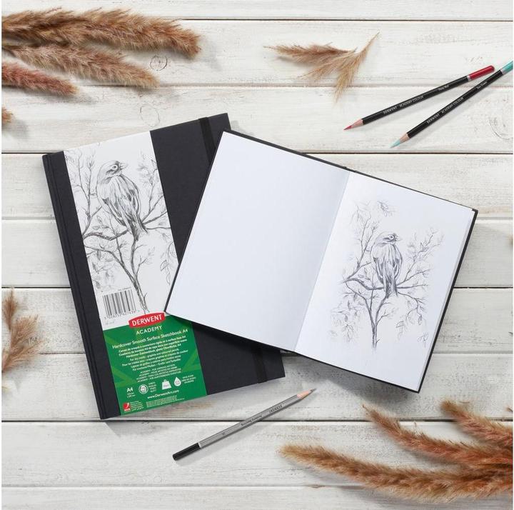 Actual product image Derwent Academy Hardcover Sketchbooks, A5 (A5, Hardcover)