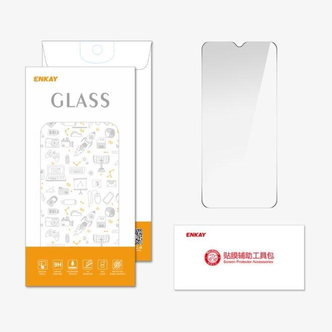 Actual product image Enkay Protective glass screen protector (1 Piece, Oppo A18)
