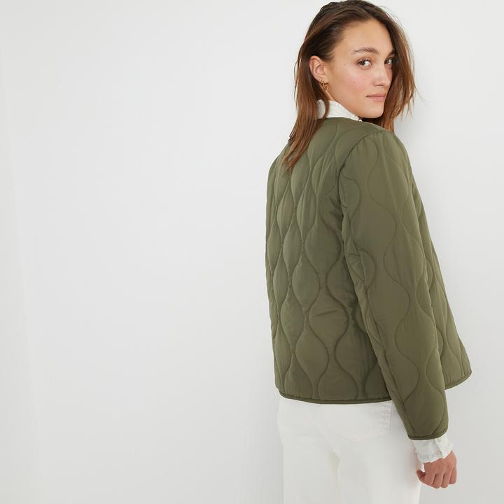 Produktbild La Redoute Collections Light-Steppjacke mit Druckknöpfen (44)