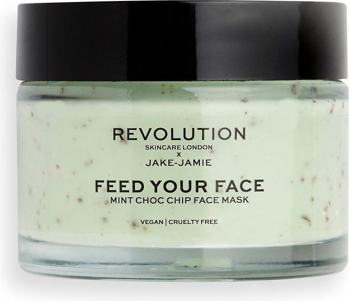 Actual product image Revolution Skincare Skincare X Jake-Jamie Feed Your Face Mint Choc Chip Face Mask - Facial Mask - (50 ml)