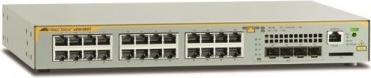 Actual product image Allied Telesis L2+ GE 24 hp and 4 SFP (24 Ports)