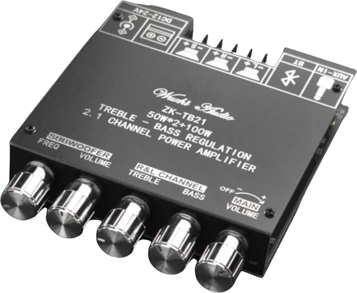 Produktbild DFRobot Digitaler Bluetooth Verstärker 2x50W+100W Subwoofer (Verstärker)