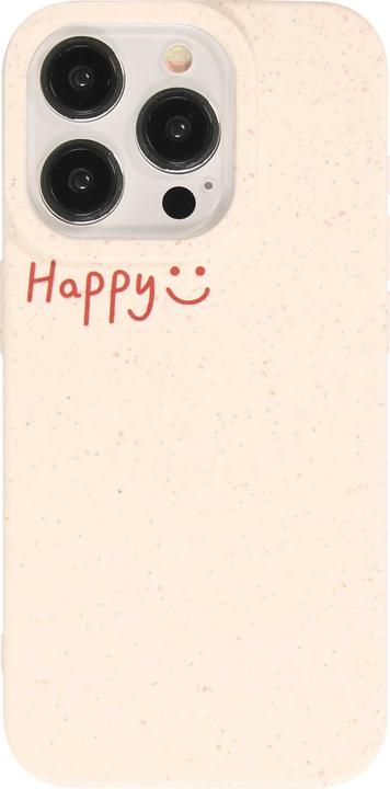 Produktbild PhoneLook Hülle Gel Gummi getupft Happy Vanille (Apple iPhone 14 Pro Max)