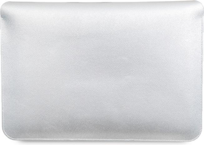 Actual product image Hello Kitty Sleeve HKCS14PGHDLMS 14" srebrny/silver PU Metal Logo (14")