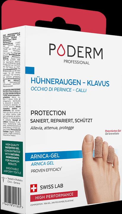 Produktbild Poderm Zehenschutzverband für Klavus/Hühneraugen (Druckentlastung, 202.50 ml)