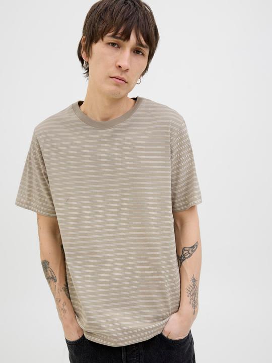 Produktbild Jack & Jones Gestreift Rundhalsausschnitt T-shirt T-shirt (XL)