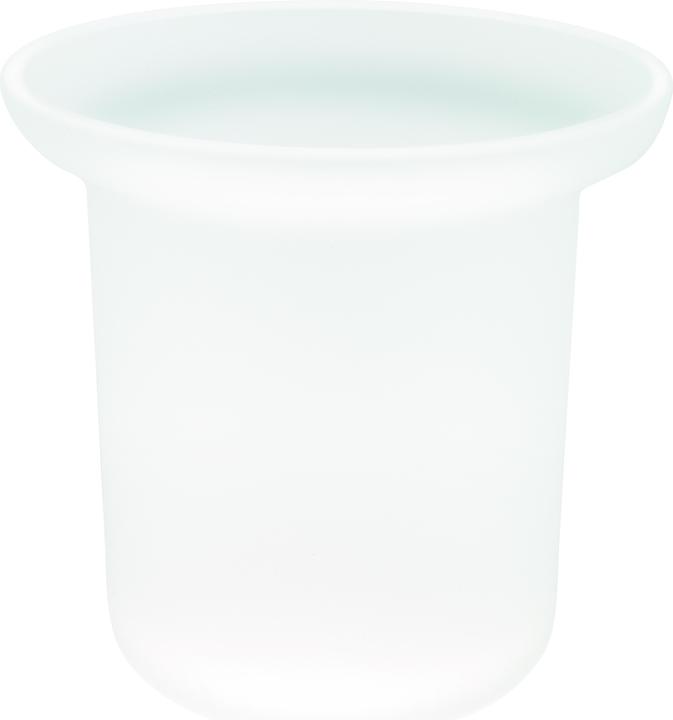 Produktbild tesa Ersatzglas Toilettenbürstenhalter inkl. Klebelösung ohne Bohren