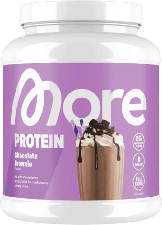 Immagine prodotto More Nutrition Proteine totali (lattina da 600 g) (Brownie al cioccolato, 1 pz., 600 g)
