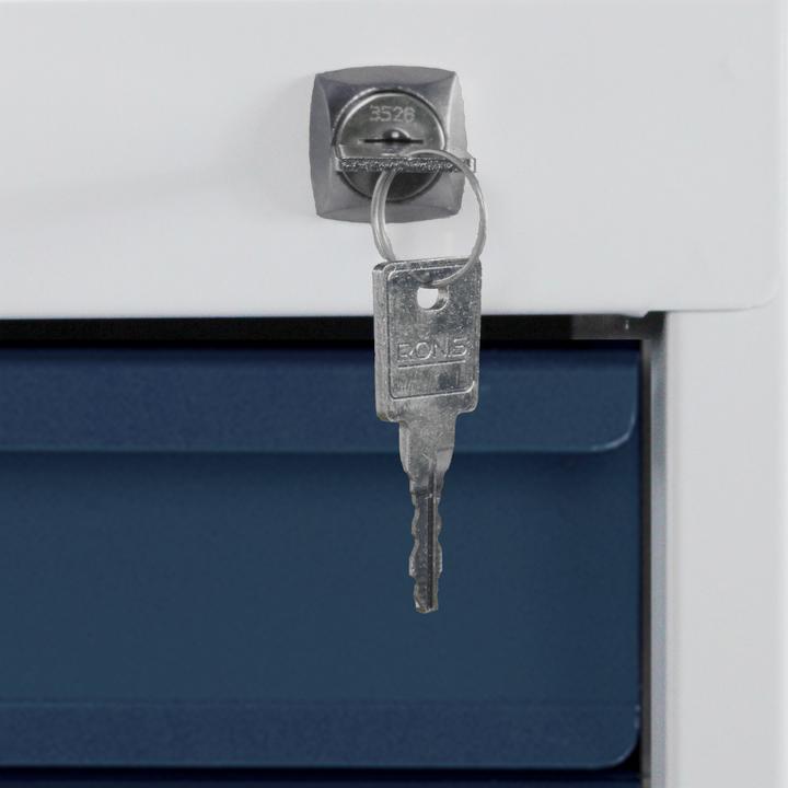 Produktbild ADB Tischwagen Werkbank mit Lochwand 130cm (60 cm, 130 cm)