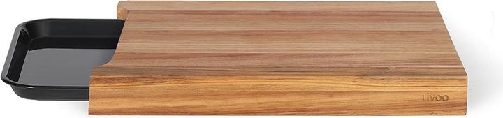 Image du produit Livoo Planche à découper avec bac récupérateur