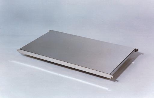 Actual product image Schulte Lagertechnik Stainless steel add-on shelf for food storage