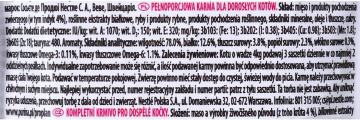 Actual product image Purina Pro Plan Delicate Nutrisavour 85 g (Senior, 1 pcs., 85 g)