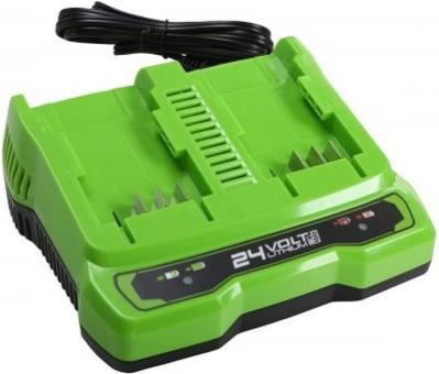 Image du produit Greenworks G24X2UC4 Chargeur à double prise 24V+24V 4Ah (24 V)