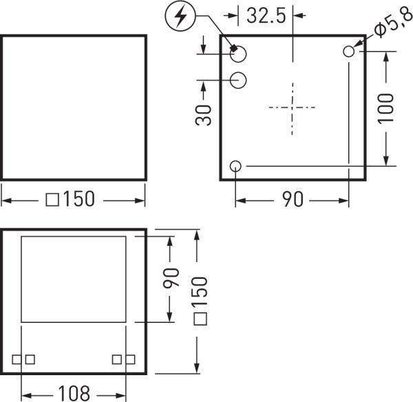 Actual product image Trilux LED wall light (760 lm)
