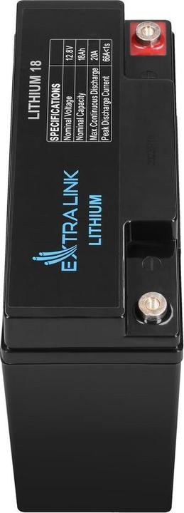 Actual product image Extralink EX.30417 industrial rechargeable battery Lithium Iron Phosphate (LiFePO4) (12.80 V, 18 Ah)