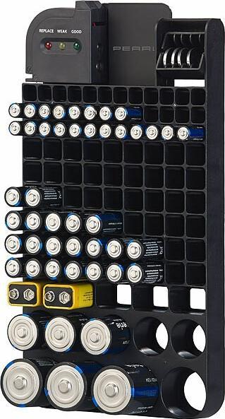 Image du produit Pearl Organiseur pour 110 piles avec testeur