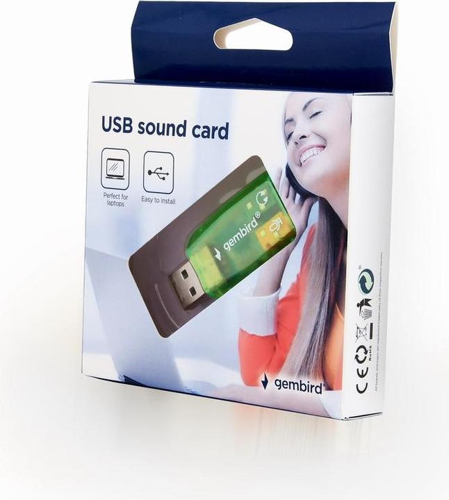 Immagine prodotto Gembird SCHEDA AUDIO USB EXT. VIRTUS/SC-USB-01 - Scheda audio (USB)