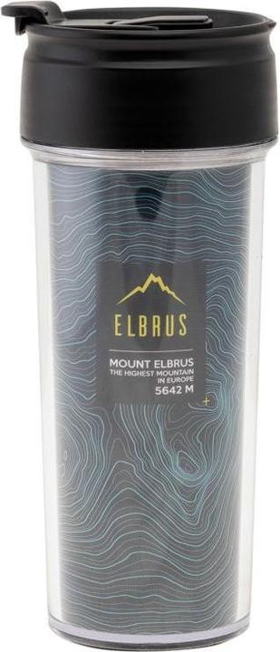 Elbrus Thermobecher Dakos 400 ml Kartendruck Eine Grösse (0.40 l)