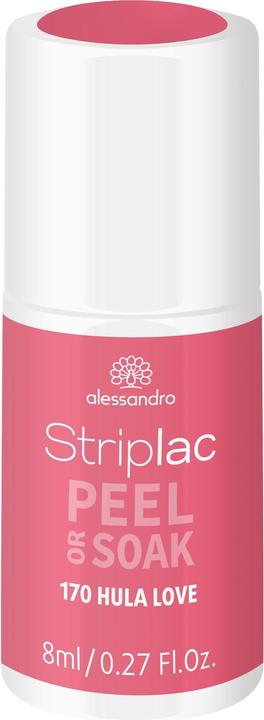 Image du produit Alessandro Striplac Peel ou Soak - 170 Hula Love (170 Hula Love, Vernis semi-permanent)