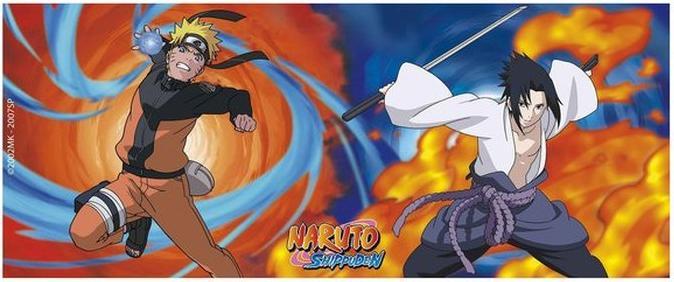 Produktbild ABYstyle Naruto Shippuden: Naruto vs. Sasuke - Thermo Effekt (460 ml, 1 x)