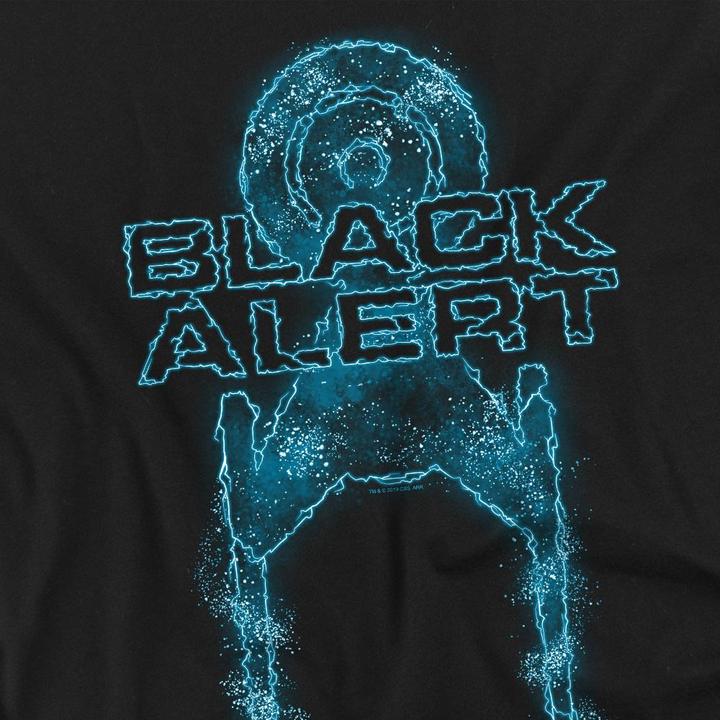Produktbild Universal Textiles Black Alert TShirt (L)