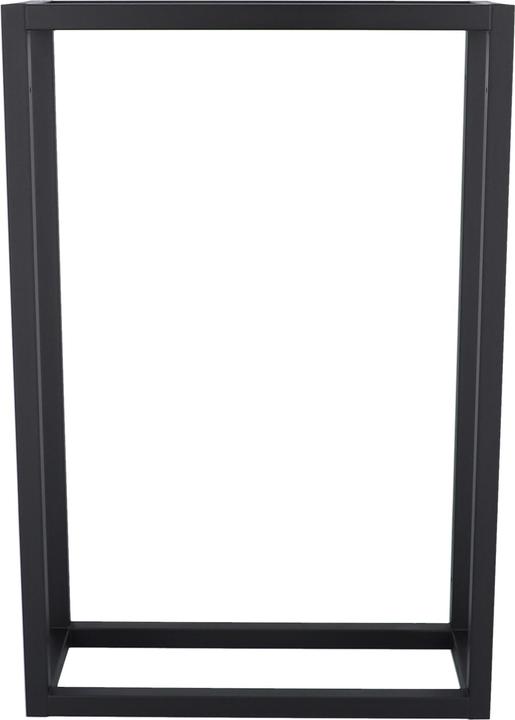 Image du produit JanKurtz Râtelier à bois HOLZMICHEL, tube acier RAL 9005 (25 x 60 x 90 cm)