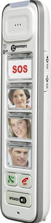 Produktbild Geemarc PhotoDECT 295 Zusätzliches Mobilteil Foto-Tasten Weiss