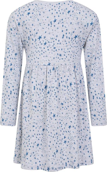 Actual product image Mountain Warehouse Girls Mountain Essentials Lora Printed Long-Sleeved Dress (116)