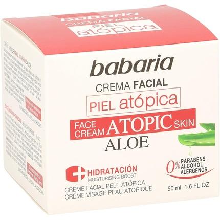 Actual product image Babaria Aloe Vera Facial Cream Atopic Skin 0% 50ml (50 ml, Day cream)