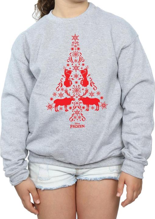 Immagine prodotto Disney Frozen Christmas Tree Felpa Ragazze (128)