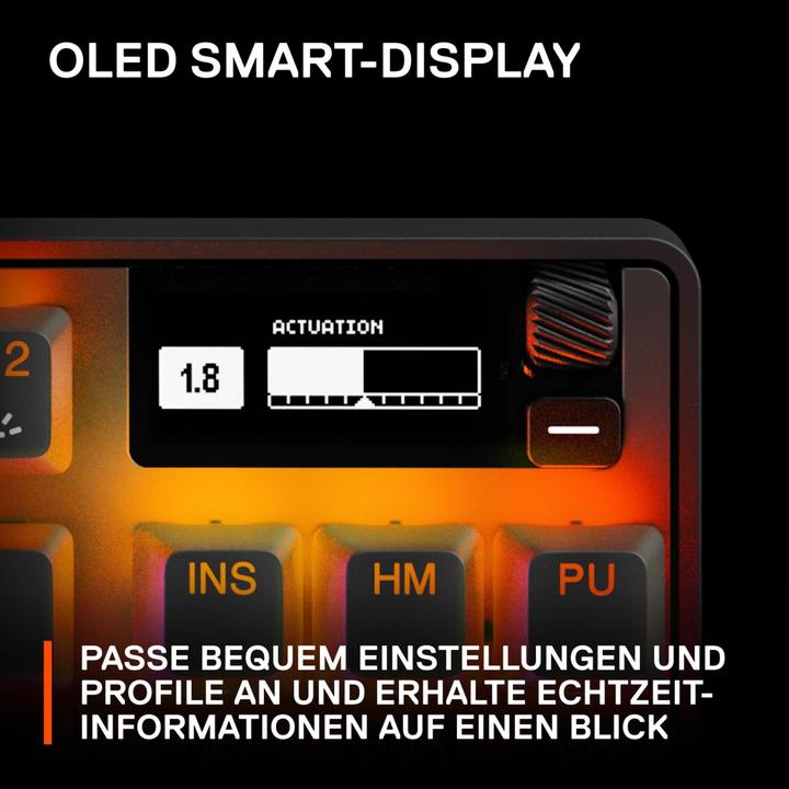 Produktbild SteelSeries Apex Pro 2023 (DE, Kabelgebunden, Kabellos)