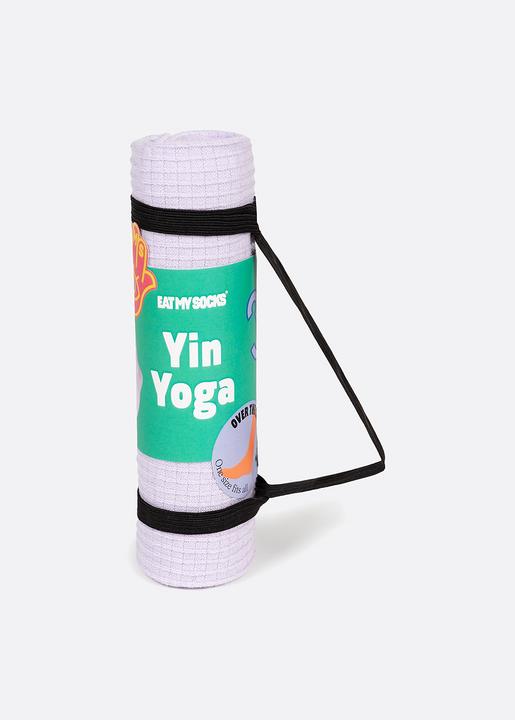 Actual product image Eat My Socks Socks, Yin yoga, Purple (One size)