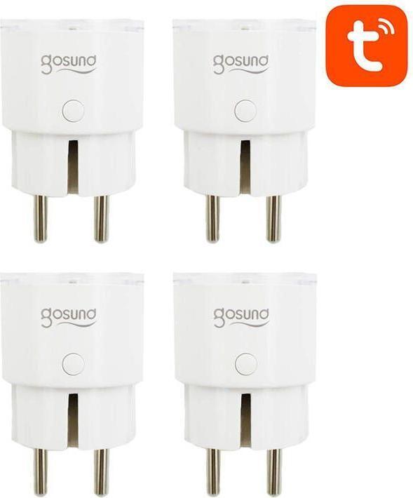 Image du produit Gosund Smart plug WiFi SP111, Tuya 4-pack