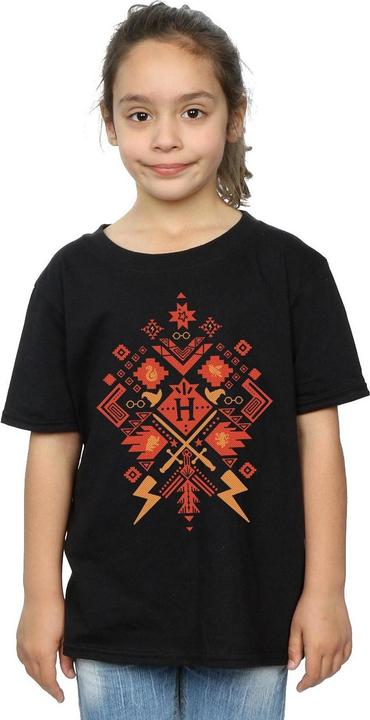 Image du produit - T-shirt CHRISTMAS FAIR ISLE - Fille (128)