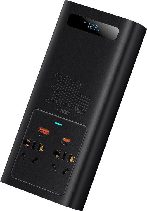 Produktbild Baseus IGBT Power Inverter 300W (220V CN/EU ) Black