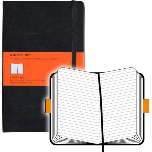 Image du produit Moleskine Carnet Classic Large (A5, À rayures, Couverture rigide)
