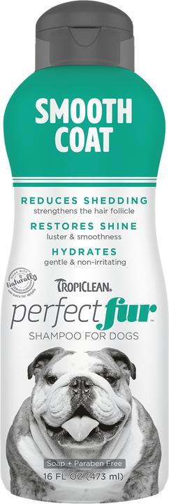 Produktbild Tropiclean PERFECT FUR SMOOTH COAT SHAMPOO - 473ML (719.1850) (Hund, 473 ml)