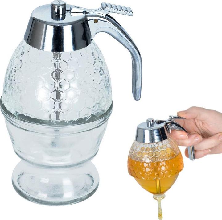 Orion Spender / Honigsirupspender aus Glas (0.25 l)