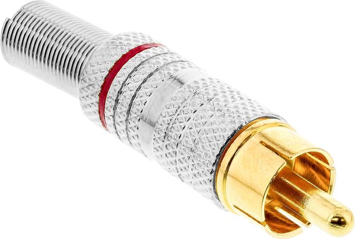 Image du produit InLine Fiche RCA version soudée