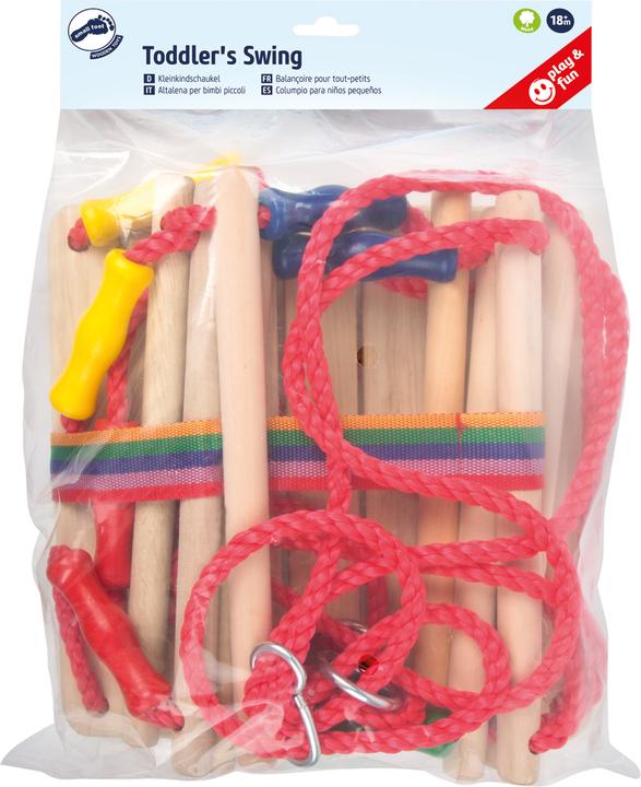 Actual product image small foot Toddler swing with belt