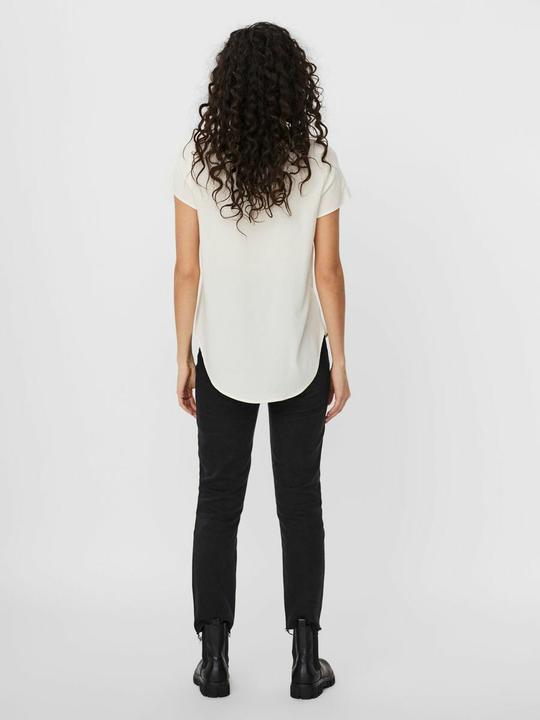 Produktbild Vero Moda Rundhalsausschnitt Oberteil mit kurzen Ärmeln (M)